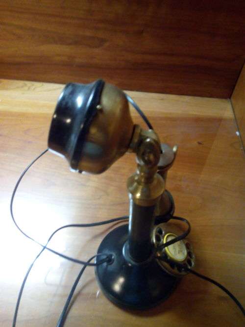 VERY RARE ANTIQUE PHONE UP FOR AUCTION!!  MADE IN ENGLAND!!!  YOU WON'T FIND MANY!!