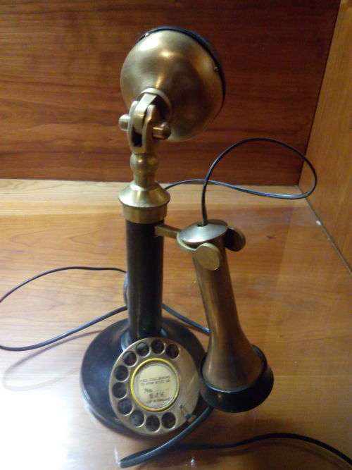 VERY RARE ANTIQUE PHONE UP FOR AUCTION!!  MADE IN ENGLAND!!!  YOU WON'T FIND MANY!!