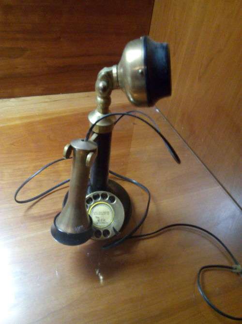 VERY RARE ANTIQUE PHONE UP FOR AUCTION!!  MADE IN ENGLAND!!!  YOU WON'T FIND MANY!!