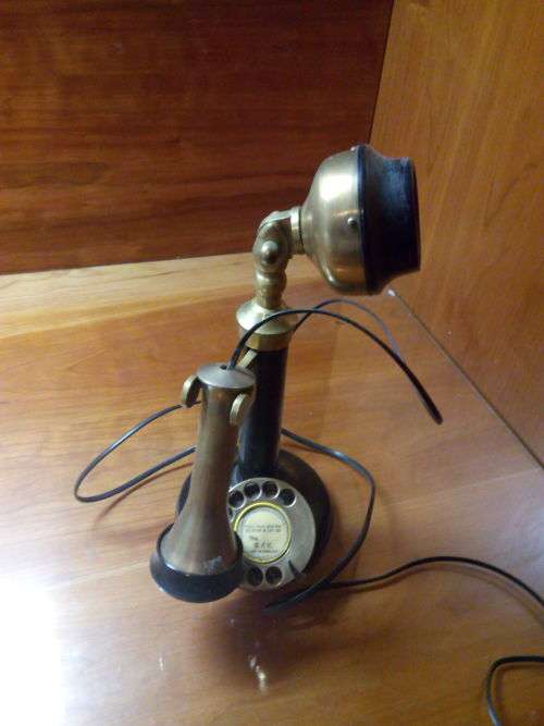 VERY RARE ANTIQUE PHONE UP FOR AUCTION!!  MADE IN ENGLAND!!!  YOU WON'T FIND MANY!!