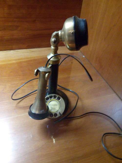 VERY RARE ANTIQUE PHONE UP FOR AUCTION!!  MADE IN ENGLAND!!!  YOU WON'T FIND MANY!!