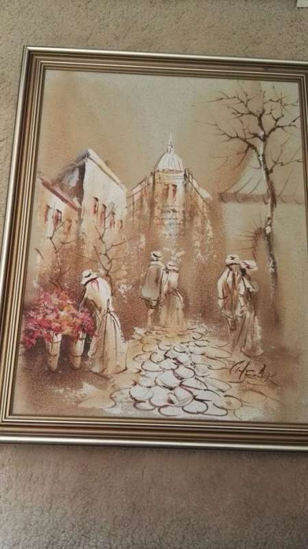 Boris Chezar Original Painting Up For Grabs!! Suburb Condition!! Magnificent Art!! (Portrait Layout)