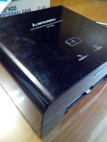 Mitsubishi Dye Sublimation Color Technology Home Photo Printer DIY (NEEDS NEW RIBBON & PAPER)