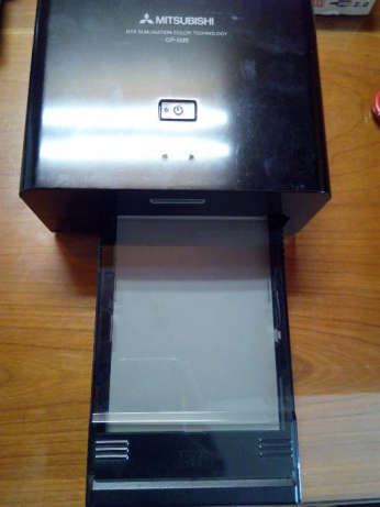 Mitsubishi Dye Sublimation Color Technology Home Photo Printer DIY (NEEDS NEW RIBBON & PAPER)