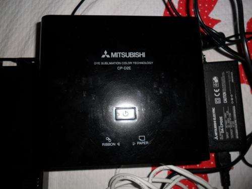 Mitsubishi Dye Sublimation Color Technology Home Photo Printer DIY (NEEDS NEW RIBBON & PAPER)