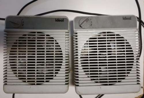 2x Ideal Heating Fan - Please Read!!!! One Bid For Both Units