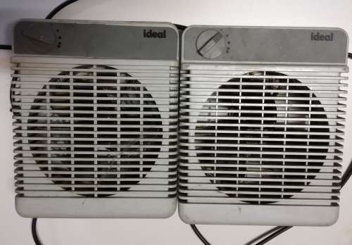2x Ideal Heating Fan - Please Read!!!! One Bid For Both Units