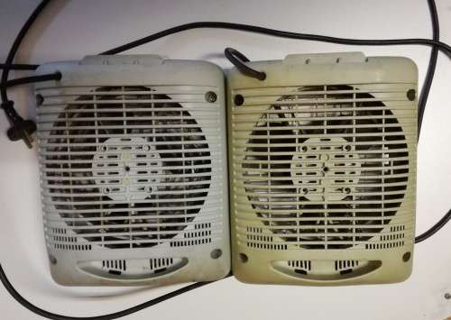 2x Ideal Heating Fan - Please Read!!!! One Bid For Both Units