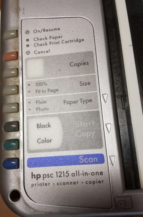 HP PSC 1215 All-In-One Printer Scanner Copier****PLEASE READ