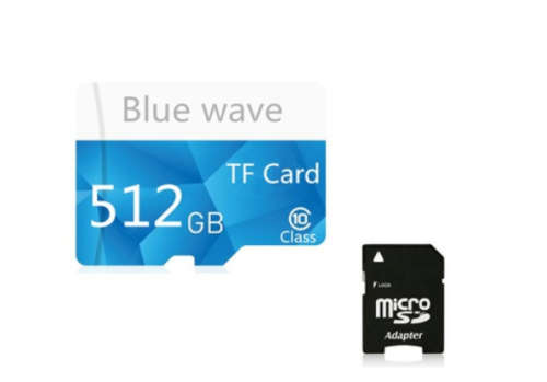 512 GB SD Card - Blue Wave!!!!*** MASSIVE CAPACITY!! TF Class 10 - Top Of The Range Product!!