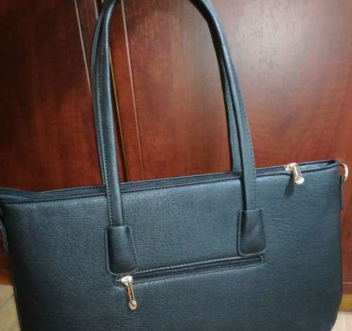 Black Leather PU Handbag Brand New - Very Sturdy Design (Designed For Durability) - 1 Piece