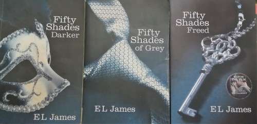 Fifty (50) Shades Trilogy Books Secondhand Books In Good Condition 1 Bid For All (Darker Grey Freed)