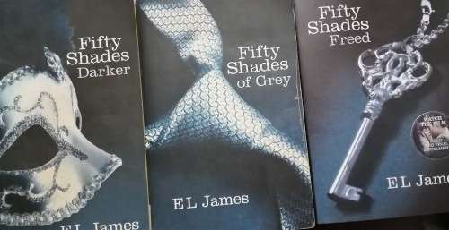 Fifty (50) Shades Trilogy Books Secondhand Books In Good Condition 1 Bid For All (Darker Grey Freed)