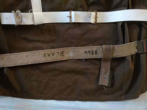 2x Original Rhodesian Airforce belts (See pictures for condition)