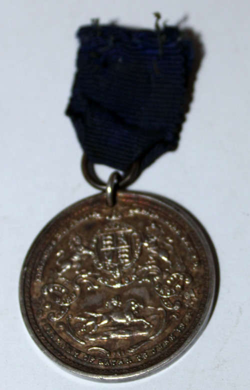 Rare 1902 Edward VII coronation medal (Silver)