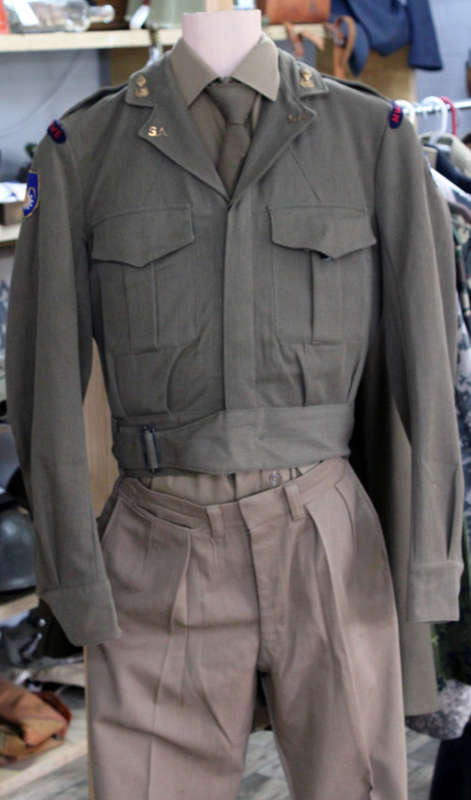 SADF uniform with a bunny jacket