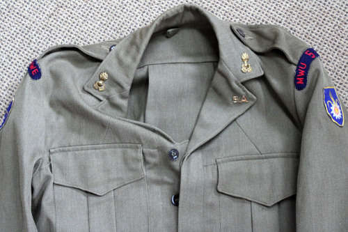 SADF uniform with a bunny jacket