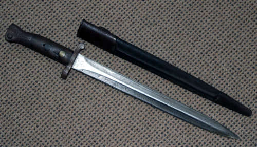 Very Rare! Pattern 1888 Bayonet with UDF markings (South African Medical Corps?)