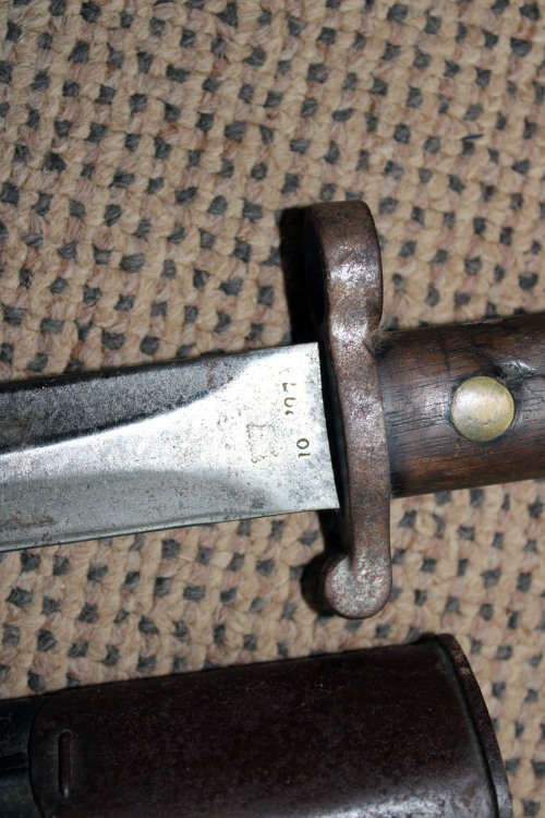 Very Rare! Pattern 1888 Bayonet with UDF markings (South African Medical Corps?)