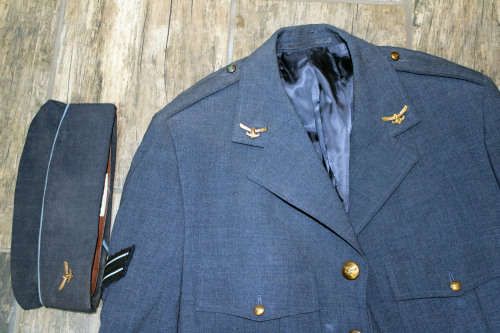 South African Air Force tunic and side cap