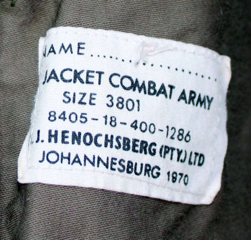 SADF Bunny jacket (poor condition)