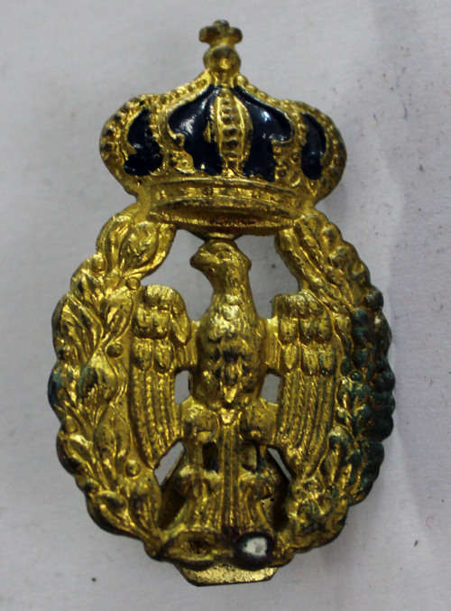 WW2 Italian Air Force cap badge