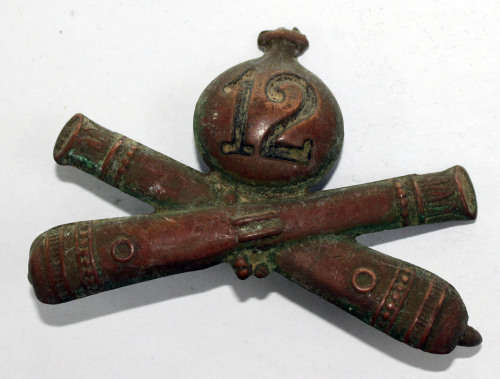 WW2 Italian damaged cap badge