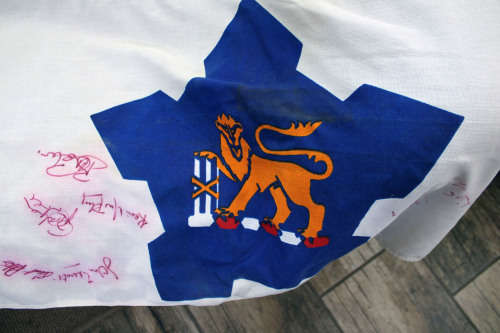 Signed Navy Ensign