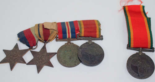 WW2 huband and wife medal group
