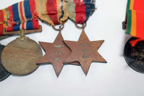 WW2 huband and wife medal group