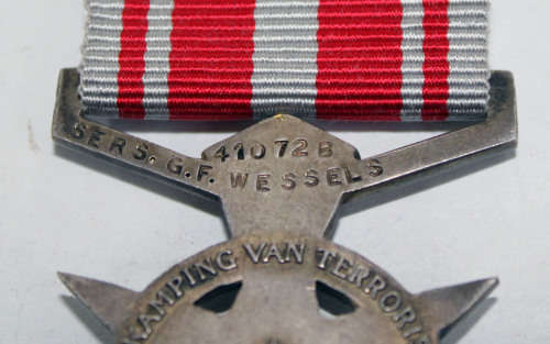 SAP Medal for Combatting Terrorism with bar