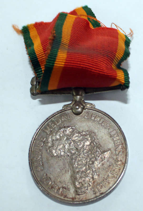 Africa Service medal named to a ACF member