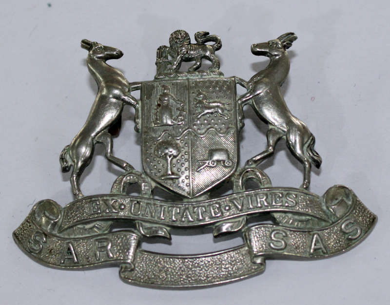 SA Railways Cap badge