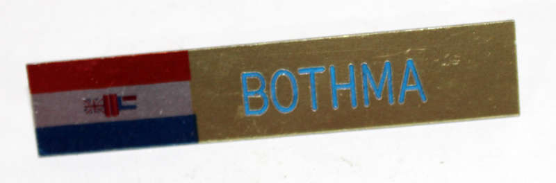 SADF name tag