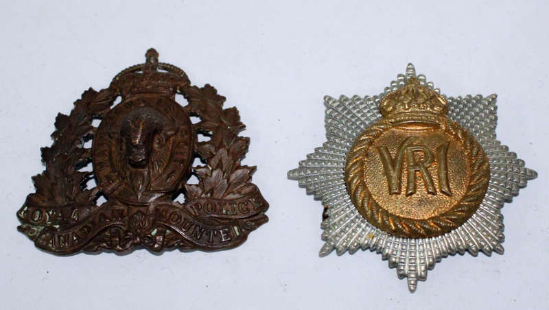 Canadian badge lot (pins missing)
