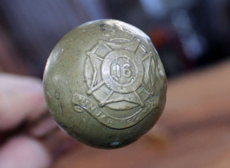 Rare 16th Punjab Regiment Swagger stick