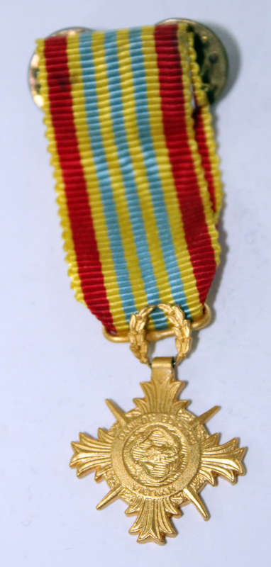 Miniature South Vietnam Honour Medal, First Class
