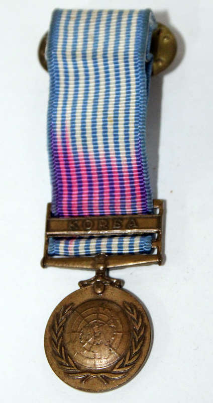 Miniature United Nations Korea Medal