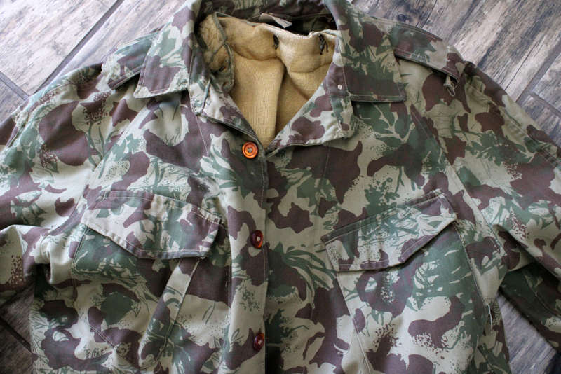 SAP camo jacket with liner