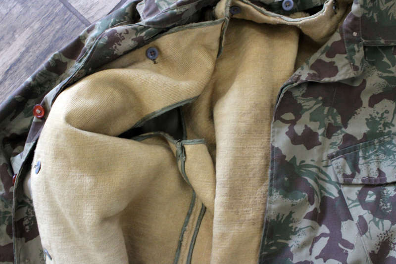 SAP camo jacket with liner