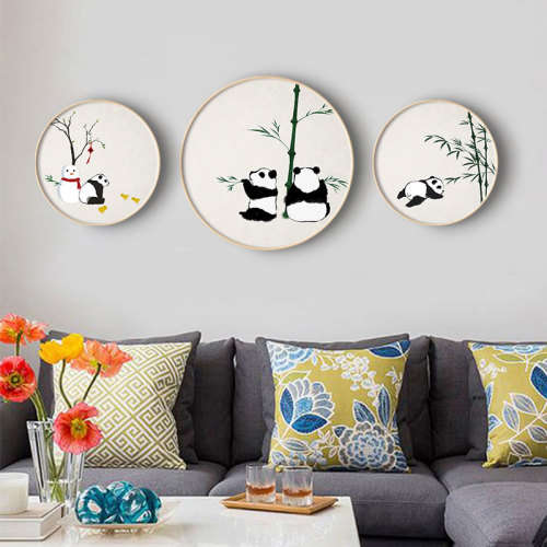 Panda Decorative Painting