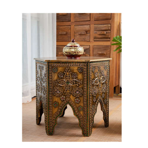 Hexagonal coffee table