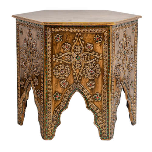 Hexagonal coffee table