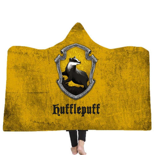 Harry Potter Hooded Blanket Hufflepuff - Y