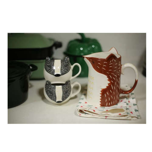 Fox shaped milk jug