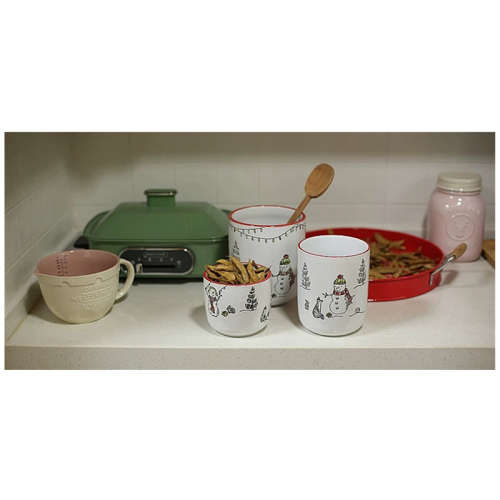 Christmas Series Snack Jar Set of Three
