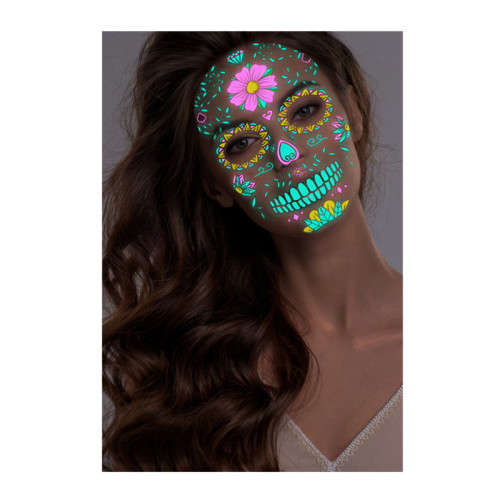 Luminous Facial Tattoo Stickers Set of Four