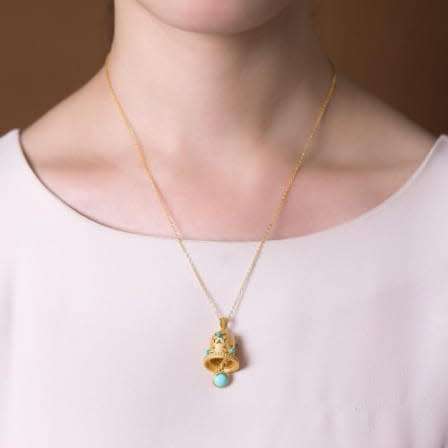 Bell shape necklace