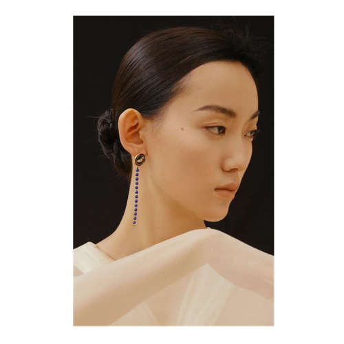 Egyptian Totem Tassel Earrings