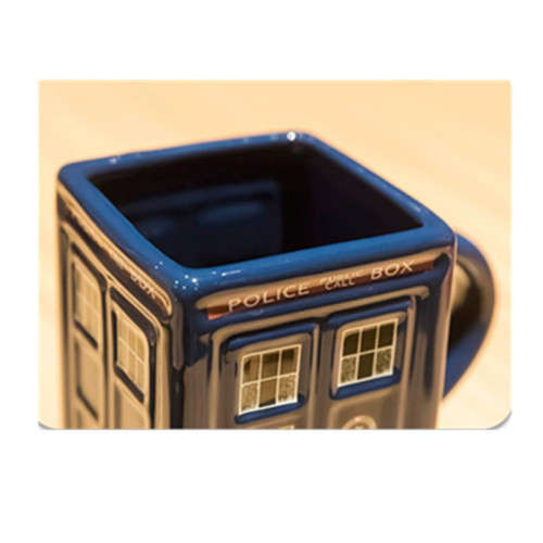 Police Booth Shape Cup